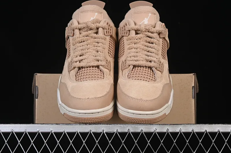All categories Air Jordan Jordan series basketball shoes Air Jordan 4 GX foreign trade version Air Jordan 4 Retro "Cozy Girl" AJ4 Joe 4 plush warm yellow HV0823-200